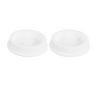 QUARKZMAN 2Pcs Bouchon de Trou Cache Trou Blanc, pour Trou de 66.5mm / 2.62" Bouchon en Caoutchouc Étanche