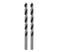 QUARKZMAN 2Pcs Forets à Pointe de Centrage 4,5mm (11/64") Dia Tige Droite Foret à Pointe de Centrage Métrique 2,4" Profondeur de Perçage Forets Hélicoïdaux pour Menuisierie