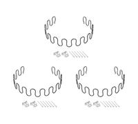 QUARKZMAN 3 Ensemble Kit de Remplacement Ressorts pour Tapisserie de 23,62" | Kit de Réparation de Coussins Affaissés avec Clips et Clous pour Meubles Canapé Fauteuil Inclinable