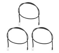 QUARKZMAN 3 Pcs 10K NTC Capteur Thermique Sonde, Epoxy Capteur de Température Sensible 15.7 Pouces Câble D'extension Thermomètre Numérique Capteur de Température pour Appareils Électriques