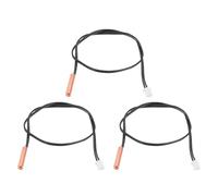 QUARKZMAN 3 Pcs Sonde Thermique NTC 10K, Sonde de Température Sensible en Cuivre 14 Pouces Câble D'extension de Thermomètre Numérique Capteur de Température pour Appareils Électriques