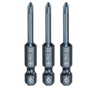 QUARKZMAN 3 Pièce Embout de Tournevis Torx Magnétique, PH1 1/4" Hex Tige 3.5mm Diamètre Tige 50mm Longueur Embout de Vissage Long Hexagonal en Acier S2 pour Retirer les Vis de Fixation