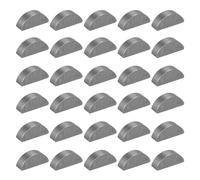 QUARKZMAN 30 Pcs Clavette Woodruff, 19x5x7mm Acier Au Carbone Clavette Métrique Demi-Lune Outils Clavettes pour Fixations Mécaniques Industrie