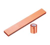 QUARKZMAN 3840Pcs Mosaïque Miroir Autocollante 8 Feuilles 5x5mm | Mini Carreaux Carrés en Verre,Boules Disco,Loisirs Créatifs,Vase,Bouteille,Chapeau Cowboy,Fabrication de Cartes,Orange