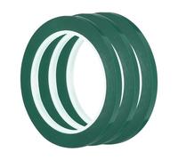 QUARKZMAN 3pcs 6mm x 55 Meters Ruban Graphique Tableau Blanc Vert | Ruban Marquage Grille Ligne Graphique Pinstripe