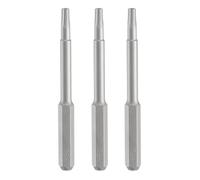 QUARKZMAN 3pcs T8H Embout de Tournevis Torx 5/32" Tige Hexagonale Acier S2 | 45mm/1.77", Longueur Magnétique, Tête Étoile à 6 Pans, Embout de Tournevis