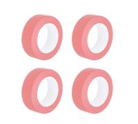 QUARKZMAN 4 Pcs 0.8 Pouce Large 14 Yards Rouleaux de Ruban de Masquage Rose pour Peintres, pour La Maison, Propre, sans coulures, Peinture, Papier Crépon Large