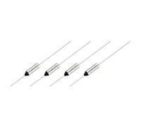QUARKZMAN 4Pcs Fusible Thermique Métallique Ry94 94 °C 201.2°F 15A 250V Coupe-Circuit Thermique pour Moteur Transformateur Électrique Industriel Appareil Ménager