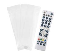 QUARKZMAN 4Pcs Housse De Protection Télécommande (25cm x 7cm) Transparente Imperméable Enveloppe Universelle Pochette De Protection Pour Télécommande Télévision Climatisation