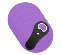 QUARKZMAN 4Pcs Set D'Ouvre-Bocaux En Silicone, 12.5cm Pads Multifonction Anti-Dérapants Avec 12x5cm Ouvre-Bouteille Magnétique Noir Outil Fin En Caoutchouc Pour Mains Faibles Seniors Usage
