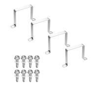 QUARKZMAN 4SET SUPPORT DE BRIDE EN FORME DE U 80X80MM BRIDE