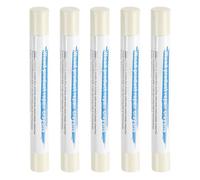 QUARKZMAN 5 Pièces Bâtons De Remplissage, bâtons de remplissage bois, pate a bois rebouchage Pour Bois Crayons De Cire Meubles Réparation Rayures Trou Bois Blanc Chaud