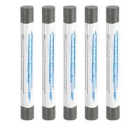 QUARKZMAN 5 Pièces Bâtons De Remplissage, bâtons de remplissage bois, pate a bois rebouchage Pour Bois Crayons De Cire Réparation De Meubles Pour Rayures Trou Bois Gris Clair