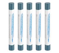 QUARKZMAN 5 Pièces Bâtons De Remplissage, bâtons de remplissage bois, pate a bois rebouchage Pour Bois Crayons De Cire Meubles Réparation De Rayures Pour Bois Bleu Gris