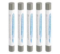 QUARKZMAN 5 Pièces Bâtons De Remplissage, bâtons de remplissage bois, pate a bois rebouchage Pour Bois Crayons De Cire Réparation De Meubles Pour Rayures Et Troux Dans Le Bois, Marron Gris