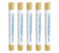 QUARKZMAN 5 Pièces Bâtons De Remplissage, bâtons de remplissage bois, pate a bois rebouchage Pour Bois Crayons De Cire Réparation De Meubles Pour Rayures Et Trous Dans Le Bois, Beige