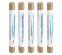 QUARKZMAN 5 Pièces Bâtons De Remplissage, bâtons de remplissage bois, pate a bois rebouchage Pour Meubles Reparation De Rayures Et Trous En Bois Pale Oak