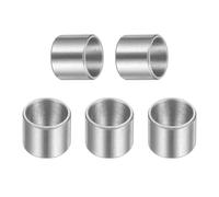 QUARKZMAN 5 Pièces Palier Lisse 5x6x5mm IDxODxL Acier 52100 | Bague Autolubrifiante, Entretoise de Réducteur, Matériau AISI/SAE 52100 / ISO 100Cr6
