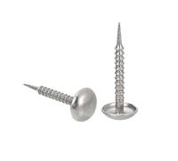 QUARKZMAN 50Pcs Clous De Tapisserie, 8x20mm Clous De Tapisserie Clous De Meuble Clous Décoratifs À Tête Ronde Pour Sofas Lits Projet DIY, Argent