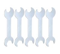 QUARKZMAN 5Pcs ourche Doubles Fines 10mm x 14mm Métrique Clé Plate Extra Fine et Petite, Galvanisée, pour Réparation Automobile et Assemblage de Meubles