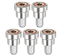 QUARKZMAN 5Pcs Embouts De Tournevis Magnétiques PH2 À Positionnement Pour Plaques De Plâtre Avec Tige Hexagonale Et Tête De Réglage Pour Accessoires De Perceuse À Vis Pour Placo, Longueur 1"