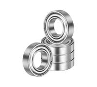 QUARKZMAN 5pcs Roulements à Billes à Gorge Profonde 6800ZZ, Roulements Rigides à Billes en Acier Chromé en Carbone 10x19x5mm pour Moteur Électrique Machines Jardin, ABEC5