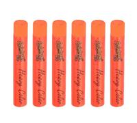 QUARKZMAN 6 PC Pastels À L'huile Craies À L'huile Douces Orange | 11x70mm Pour Peinture Dessin Mélange, Crayons Pastels, Crayons De Couleur Pour Fournitures Artistiques Débutants