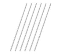 QUARKZMAN 6 Pcs Tige Acier 2.9mm Diamètre HSS Outil pour Barres de Tour 10cm de Long pour Perceuses à Engrenages, Aléseuses, Machines de Tournage, Axes Miniatures, Goupilles Cylindriques
