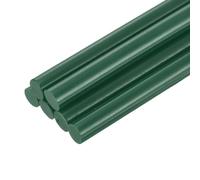 QUARKZMAN 6 Pièces Bâtons de Colle Chaude pour Pistolet, 11mm x 100mm Recharge Universelle pour Pistolet à Colle pour Bricolage, Réparations, Décoration, Vert Foncé
