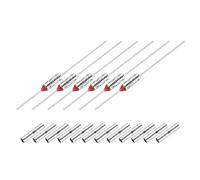 QUARKZMAN 6 Set Fusible Thermique Métallique RY15 216°C 420.8°F 15A 250V Coupe-Circuit Thermique Avec Bornes Neutres Nues BN1.25 Pour Moteur Transformateur Électrique Industri.