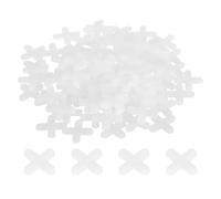 QUARKZMAN 600Pcs Écarteurs de Carrelage, 5mm 3/16" Forme Croisée Écarteur Mur Sol Outils de Carrelage pour Installation de Carrelage Céramique, Blanc