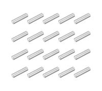 QUARKZMAN 60pcs M3x12mm Goupille Cylindrique Étagère, Goujons Cylindriques Acier Inoxydable 304, Support Cheville d'Étagère Fixation pour Fabrication Industrie Mécanique Installation Meuble