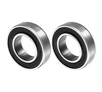 QUARKZMAN 6902-2RS 15x28x7mm Billes Roulements x 2PCS Carbone Acier pour Machines et Outils, [Double Scellé]