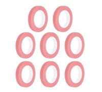 QUARKZMAN 8 Pcs 0.4 Pouce Large 14 Yards Ruban de Masquage Rose pour Maison Bureau Entrepreneur Commercial Peinture Propre sans coulures Papier Crêpe Large