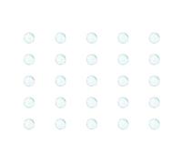 QUARKZMAN 800pcs Verre Boule Ébullition Pierres 3mm Soda Citron Vert Clair | Verre Perles, pour Bouteille Agitation Mélange