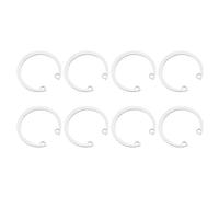 QUARKZMAN 8Pcs 47mm Anneau De Retenue Interne Circlip Ton Argenté