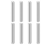 QUARKZMAN 8Pcs Goujons Cylindriques À Tête Ronde 8mm x 55mm, 304 Acier Inoxydable Chevilles De Support Pour Étagères Bibliothèque Meuble Composant, GB831, Argent