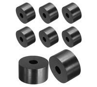 QUARKZMAN 8pcs Rondelles en Caoutchouc Anti-Vibration Épaises, Entretoise Plate Amortisseur pour Connexions Électriques Réparations Automobiles Appareils, 35mm OD x 10mm ID x 20mm Hauteur