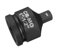 QUARKZMAN Adaptateur De Douille À Choc 1" Femelle À 1/2" Mâle Réducteur D'Entraînement Carré Standard SAE Acier CR-MO Convertisseur hoc Cliquet Barre De Rupture Conversion, Noir