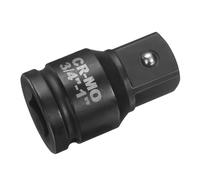 QUARKZMAN Adaptateur De Douille À Choc 3/4" Femelle Vers 1" Mâle Carré Augmenteur Standard SAE Acier CR-MO Convertisseur Cliquet À Choc arre De Rupture Conversion, Noir