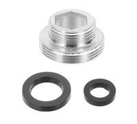 QUARKZMAN Adaptateur De Mousseur De Robinet, M16 Mâle À M22 Mâle Avec Rondelle, Longueur 10mm Réducteur De Robinet Aérateur, adaptateur robinet cuisine pour tuyau d'arrosage, robinet d'évier