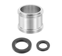 QUARKZMAN Adaptateur De Mousseur De Robinet, M22 Mâle À M22 Mâle Avec Joint, Longueur 18mm, Réducteur De Robinet Aérateur, adaptateur robinet cuisine pour tuyau d'arrosage, robinet d'évier