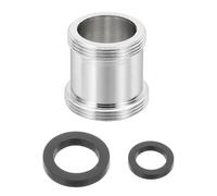 QUARKZMAN Adaptateur De Mousseur De Robinet, M24 Mâle À M22 Mâle Avec Joint, Longueur 23mm, Réducteur De Robinet Aérateur, adaptateur robinet cuisine pour tuyau d'arrosage, robinet d'évier