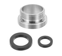 QUARKZMAN Adaptateur De Mousseur De Robinet, M26 Mâle À M22 Mâle Avec Rondelle, Longueur 13mm Réducteur De Robinet Aérateur, adaptateur robinet cuisine pour tuyau d'arrosage, robinet d'évier