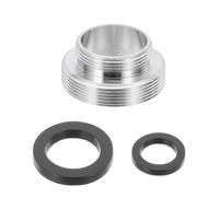 QUARKZMAN Adaptateur De Mousseur De Robinet, M30 Mâle À M22 Mâle Avec Joint, Longueur 14mm, Réducteur De Robinet Aérateur, adaptateur robinet cuisine pour tuyau d'arrosage, robinet d'évier