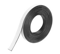 QUARKZMAN Bande Magnétique 9,8 Pieds x 3/8" de Largeur x 1/16" D'Épaisseur Étiquettes Autocollantes en Ruban Magnétique pour Tableaux Blancs, Réfrigérateurs et Loisirs Créatifs Diy