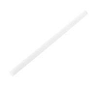 QUARKZMAN Barre Ronde En Plastique ABS Tige Pleine 15 mm x 300 mm Blanc Pour Matériau De Modèle DIY, Fabrication De Modèle Architectural, Table De Sable DIY, Pack De 1