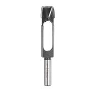 QUARKZMAN Bois Tenon Cheville Bouchon Fraise 14mm Métrique Tenon Cheville Outils de coupe Foret Mèche Haute Vitesse Acier Bois Bouchon Cheville Fraise avec Queue ronde