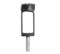 QUARKZMAN Bois Tenon Goujon Bouchon Fraise 35mm Métrique Tenon Goujon Coupe Outils Foret Mèche Haute vitesse Acier Bouchon à Bois Cheville Coupeur avec Tige ronde