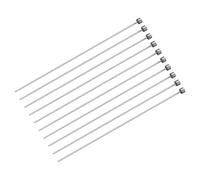 QUARKZMAN Broches d'Éjection Droites, Dia de 2mm (0,08") en Acier 65Mn, Pointe Ronde de 150mm (5,91") de Long pour la Maintenance Mécanique, 20 Pièces